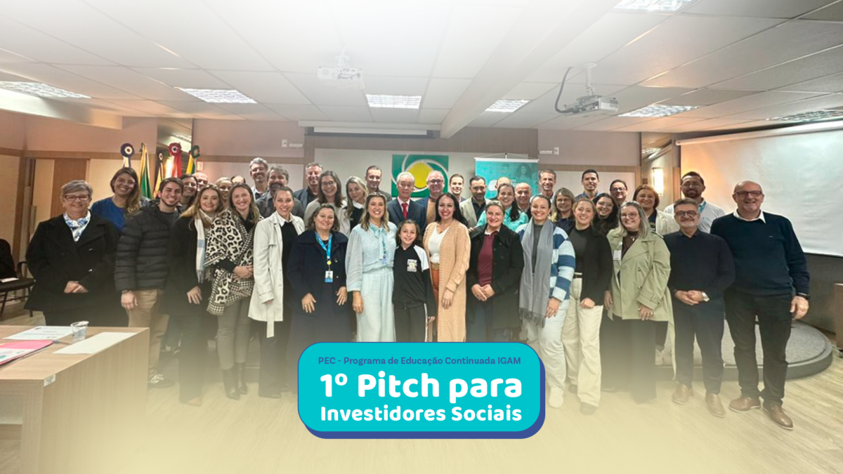 IGAM premia organizações sociais em 1º Pitch para Investidores