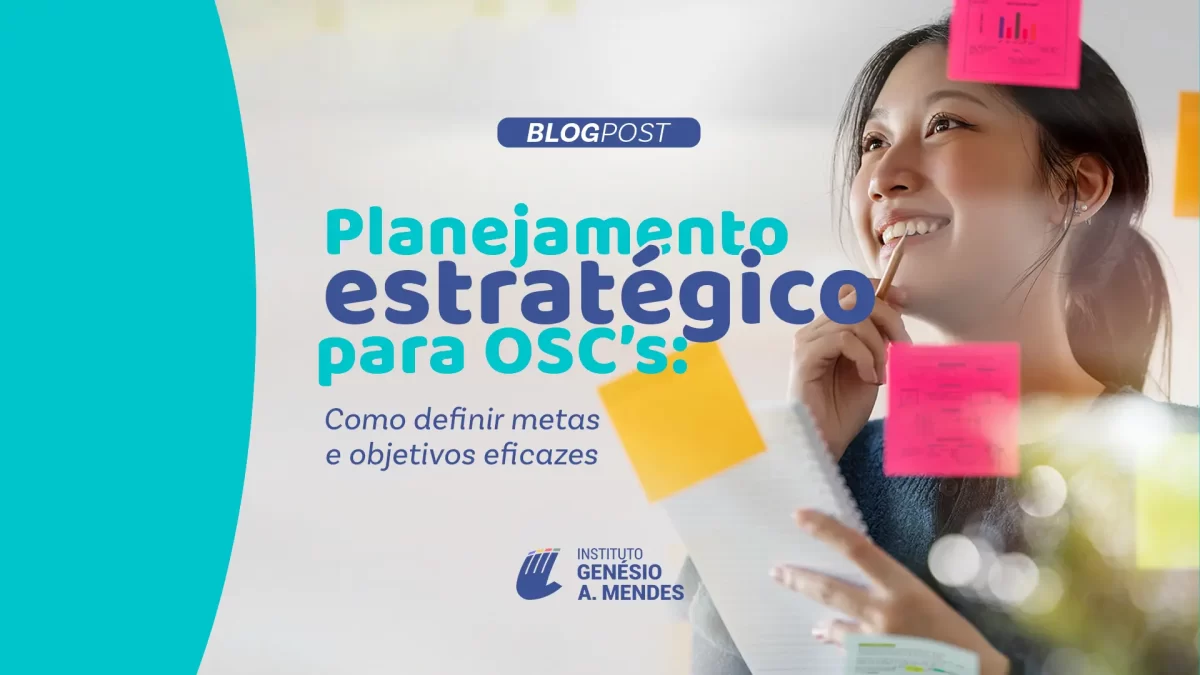 Planejamento Estratégico para OSC’s Como definir metas e objetivos eficazes